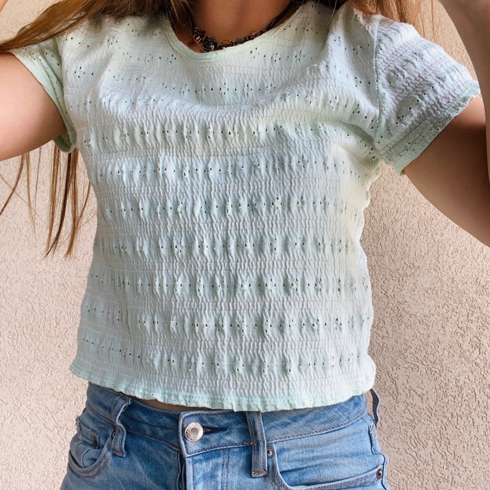Light green summer top!